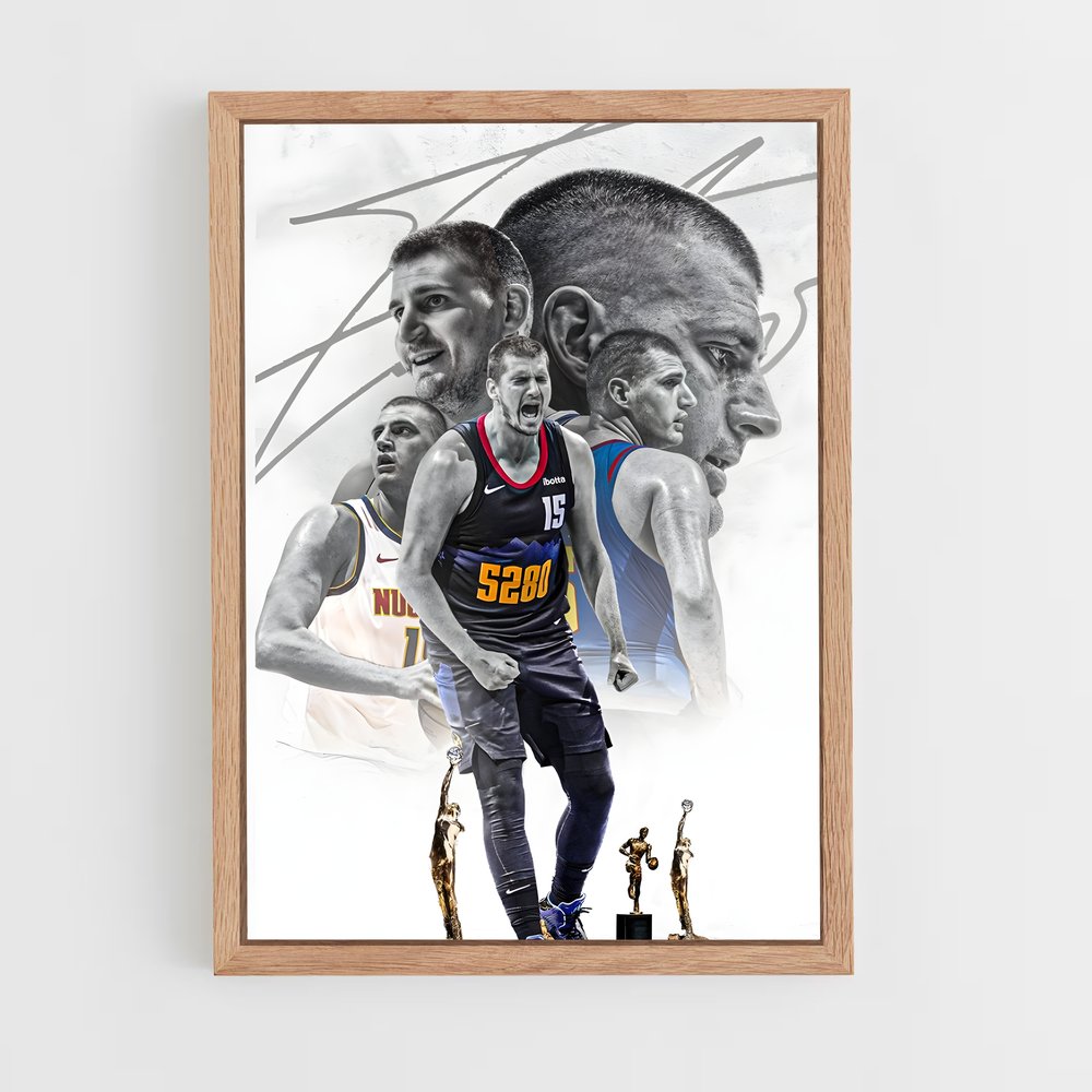 Poster Champion des Arènes – affiche Basketball (vue 4)